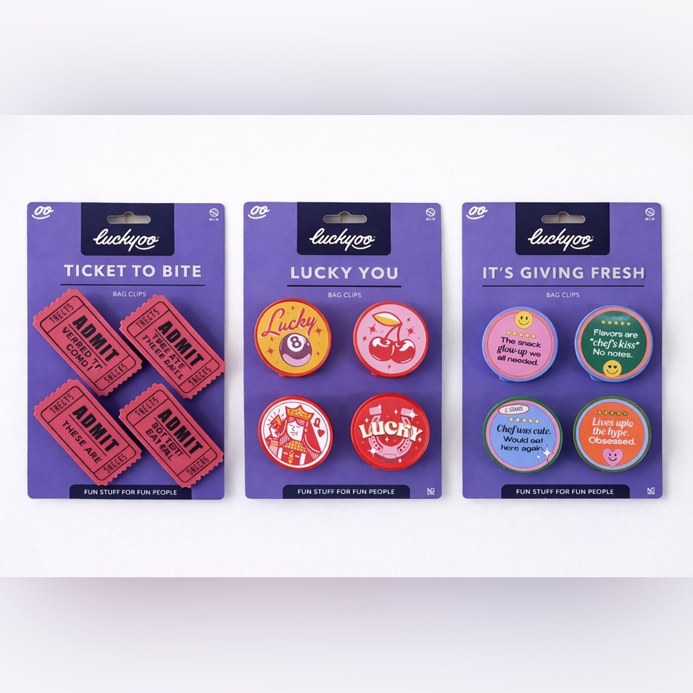 ⚠️ 5/25: Choose 1: Fun Chip Clips